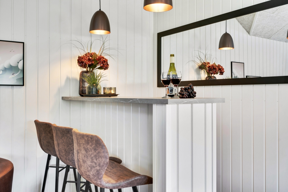 Das Ferienhaus 621 ist mit eigener Bar ausgestattet