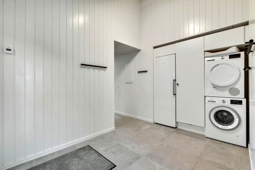 Der Eingangsbereich im Luxusferienhaus 621 bietet viel Platz