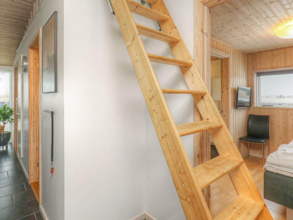 Einige der 14 Schlafgelegenheiten befinden sich im Luxusferienhaus Nr. 626 auf dem ausgebauten Dachboden