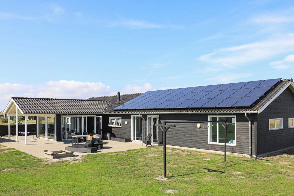 Dieses schöne Poolhaus Nr. 626 mit Platz für 14 Personen liegt in Lolland/Falster/Mön