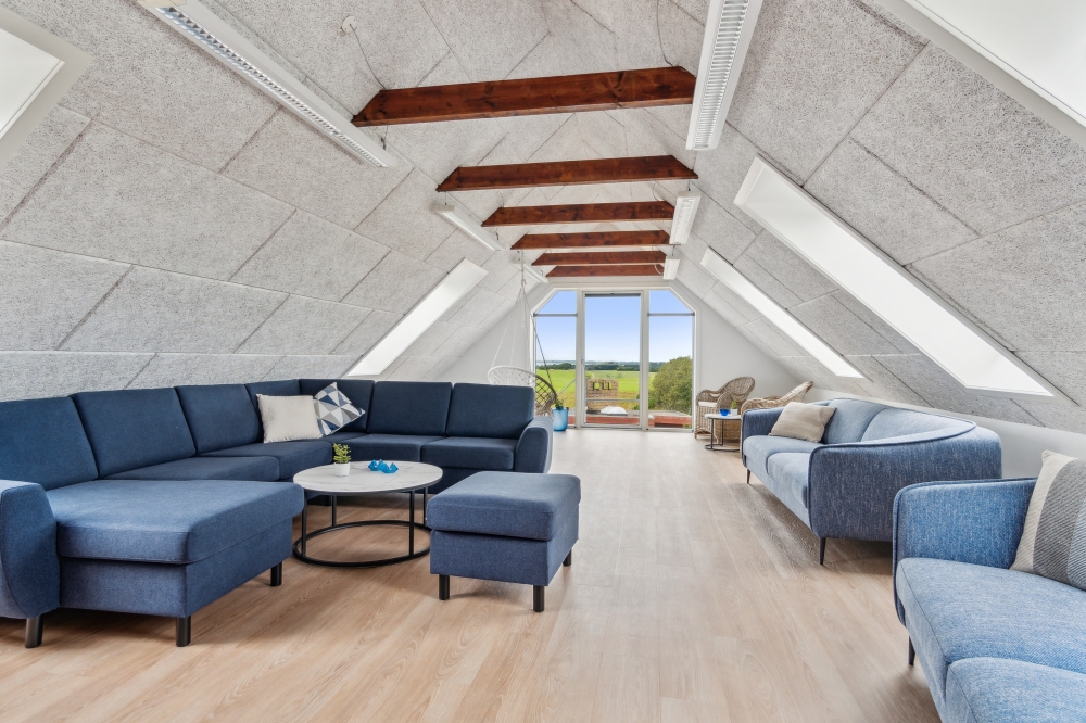 Das Wohnzimmer im Luxusferienhaus Nr. 645.