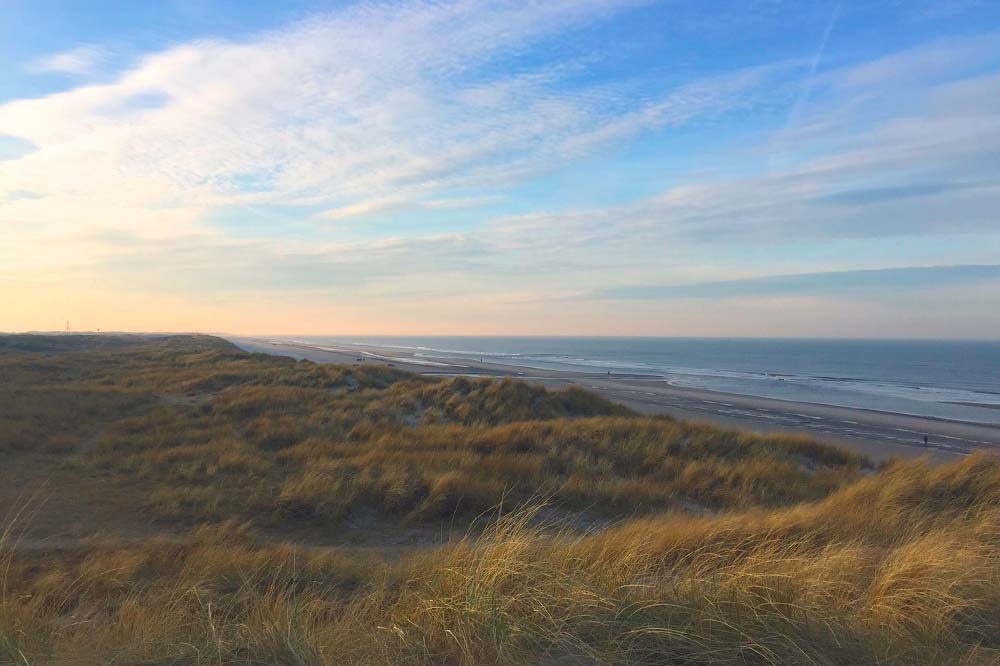 Der Strand in der Nähe von Luxusferienhaus Nr. 653.