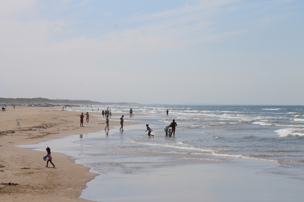Der herrliche Strand in der Nähe von Luxusferienhaus Nr. 659 bei Nordjütland.