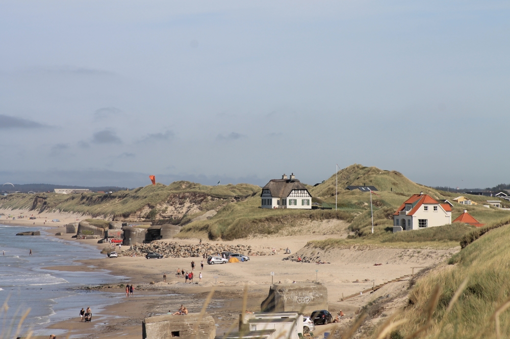 Der Strand in der Nähe von Luxusferienhaus Nr. 659.