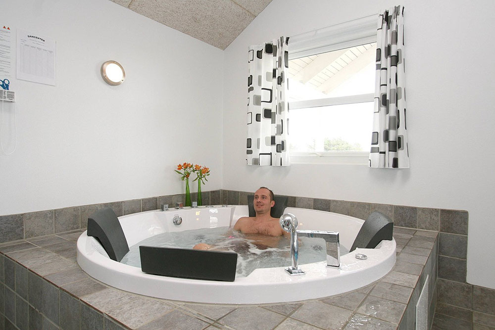 Nach einem Ereignisreichen Tag ist es schön, im großen Whirlpool relaxen zu können