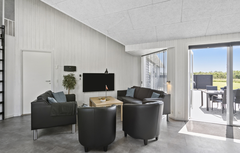 Aktivitätsraum im Luxusferienhaus Nr. 193 mit 6 Schlafzimmern und Platz für 16 Gäste.