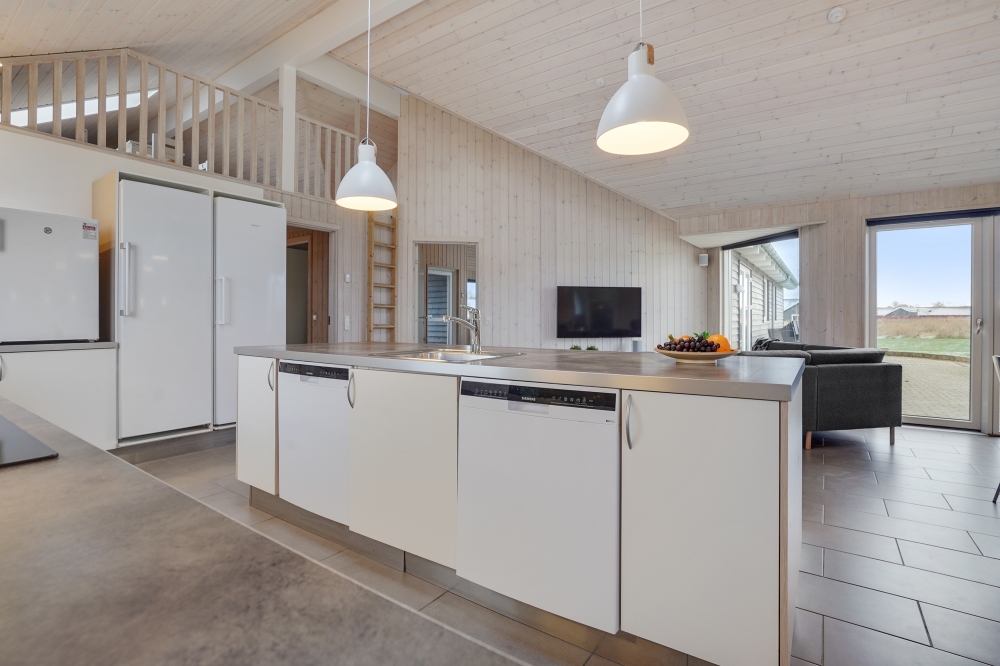 Die Küche im Luxusferienhaus Nr. 234 ist gut eingerichtet.