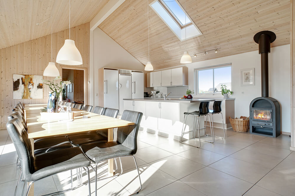 Das Luxusferienhaus Nr. 237 hat einen wunderschönen Aufenthaltsraum.