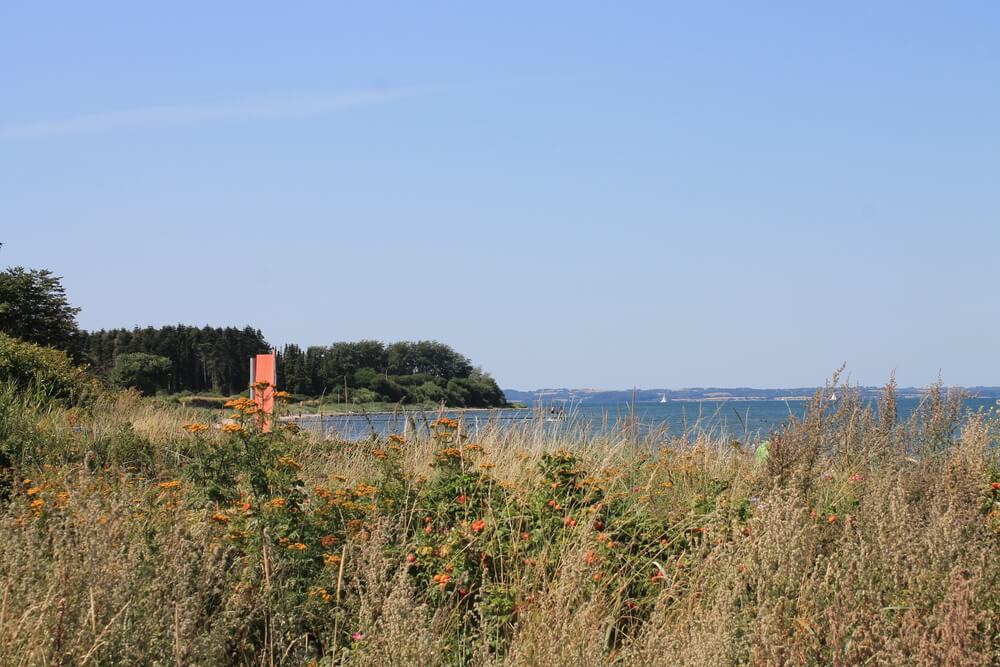 Der herrliche Strand in der Nähe von Luxusferienhaus Nr. 280 bei Südjütland.