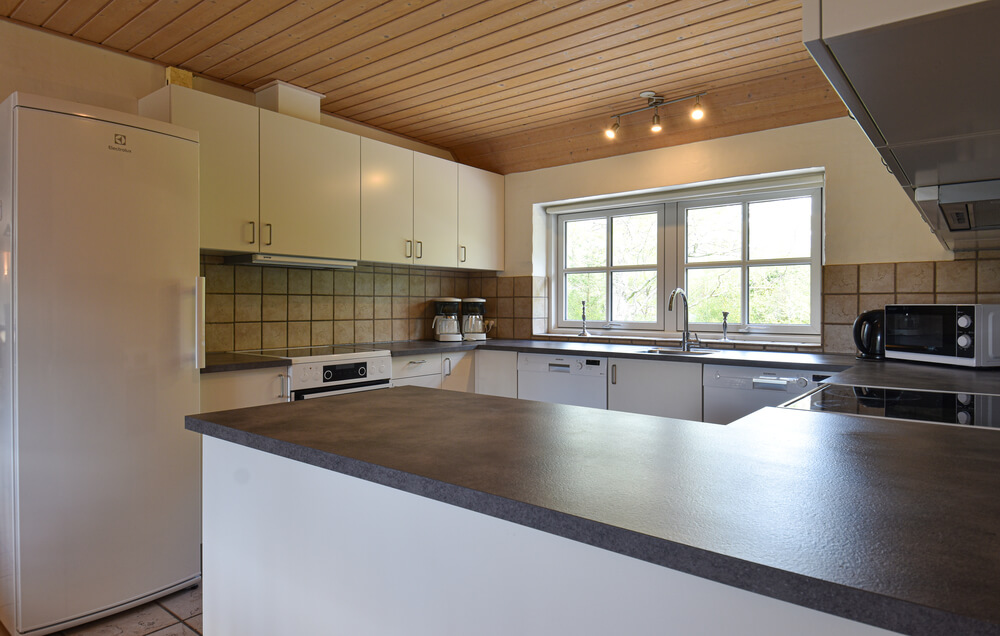 Die Küche im Luxusferienhaus Nr. 146 ist gut eingerichtet.