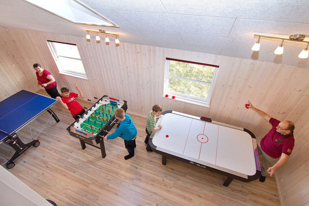 Im Aktivitätenzimmer können Sie stundenlang in Tischtennis, Kicker, Airhockey und Playstation 3 gegeneinander antreten