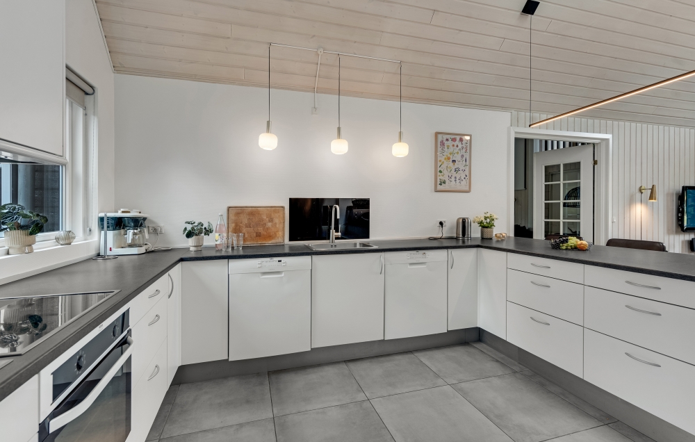 Die Küche im Luxusferienhaus Nr. 189 ist gut eingerichtet.