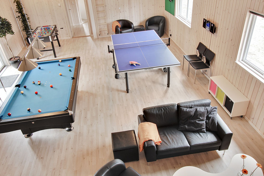 Im Aktivitätenraum werden u.a. Billard, Pool und Dart gespielt