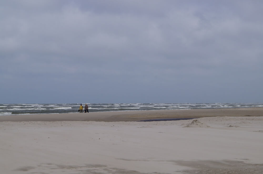 Der Strand in der Nähe von Luxusferienhaus Nr. 167.