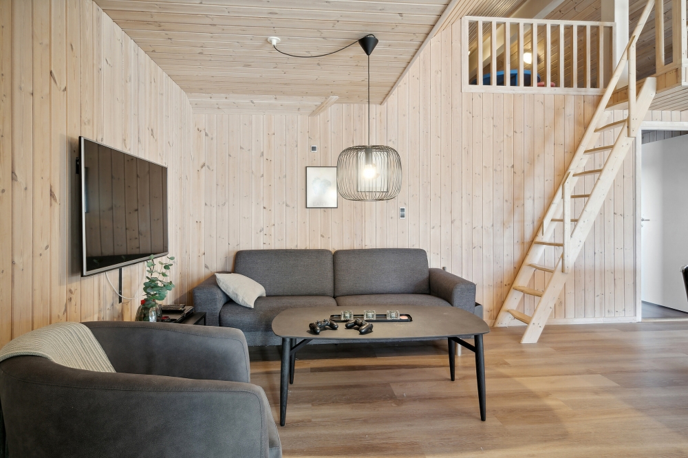 Veranstaltet ein Turnier im Aktivitätsraum, wenn ihr das Ferienhaus Nr. 176 in Westjütland besucht.