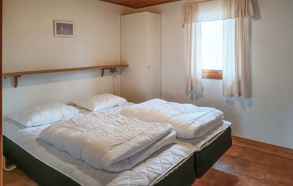 Eines der 3 Schlafzimmer im Luxusferienhaus Nr. 126