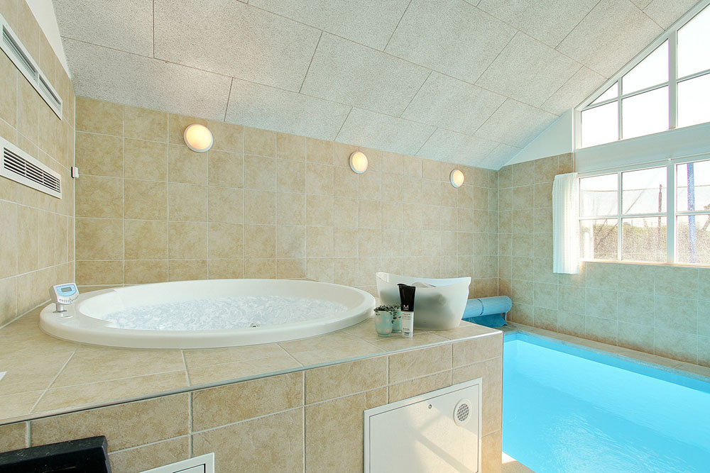 Hier können alle Besucher dank Whirlpool und Sauna die ultimative Entspannung genießen