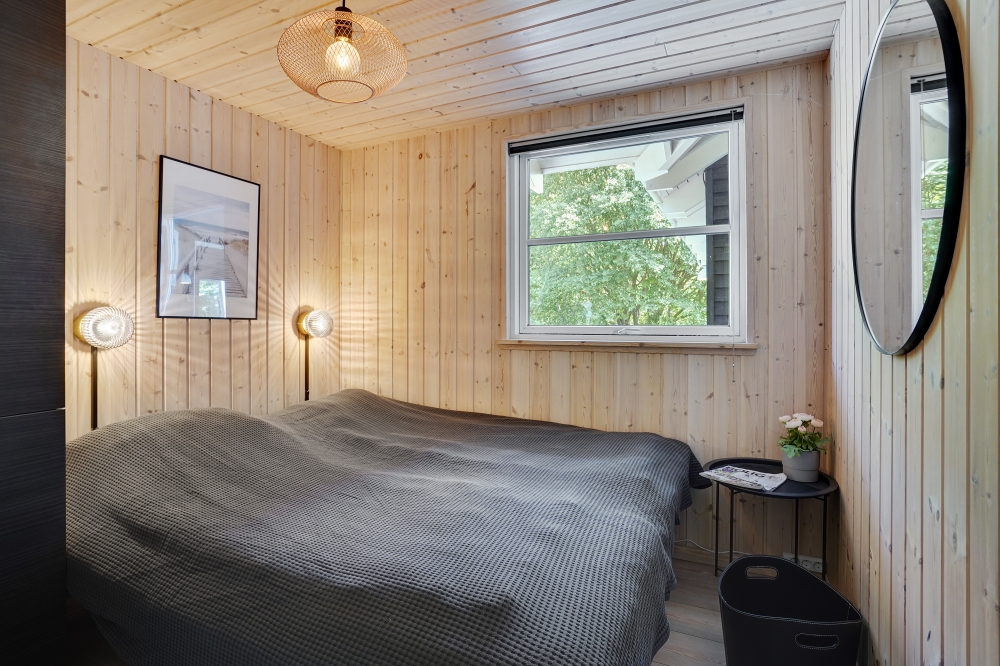Eines der 6 Schlafzimmer im Luxusferienhaus Nr. 277