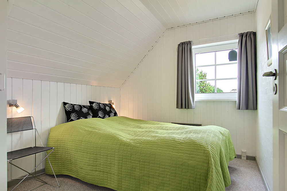 Die Schlafzimmer sind hell und einladend