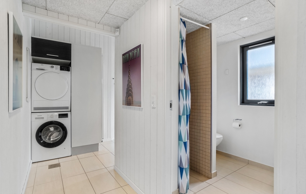 Eines der Badezimmer im Luxusferienhaus Nr. 276