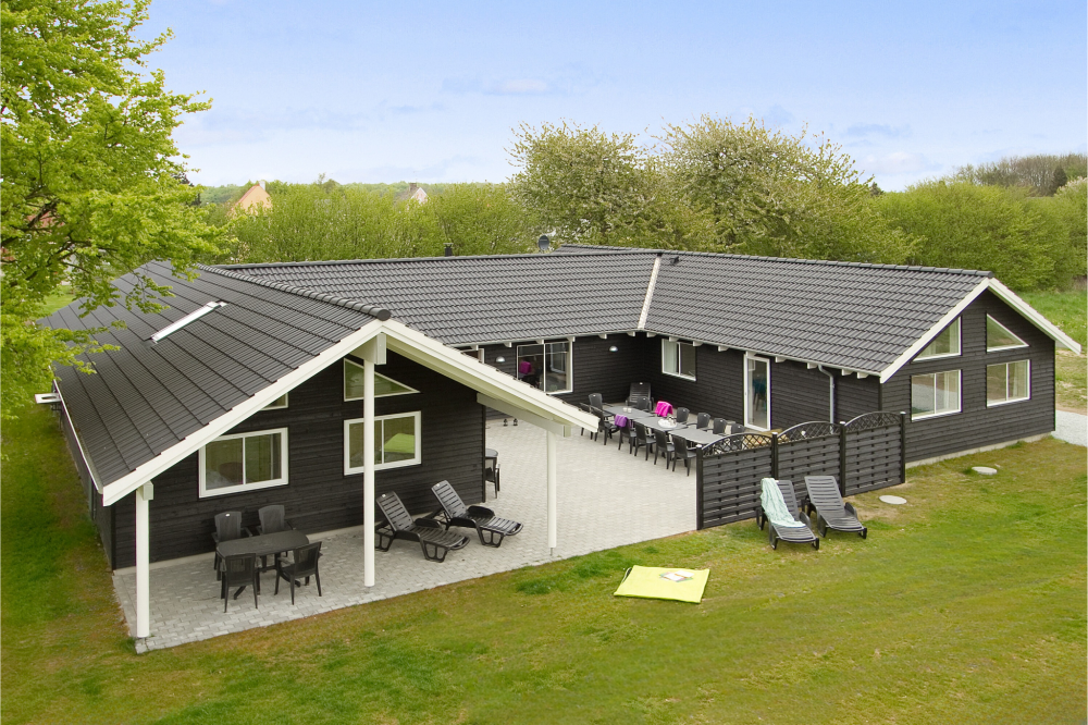 Dieses schöne Poolhaus Nr. 284 mit Platz für 20 Personen liegt in Fünen und seine Inseln