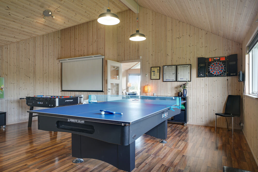 Veranstaltet ein Turnier im Aktivitätsraum, wenn ihr das Ferienhaus Nr. 285 in Lolland/Falster/Mön besucht.